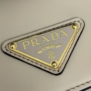 Replica Prada Small Shoulder Bag Beige - 1:1 designer replica handbag