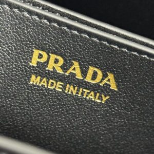 Replica Prada Black Buckle - high-quality designer bag clone