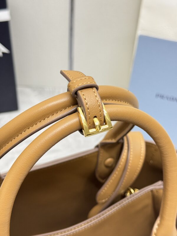 Replica Prada Brown Buckle - high-quality designer bag clone