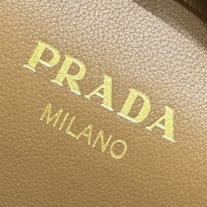 Replica Prada Brown Buckle - 1:1 designer replica handbag