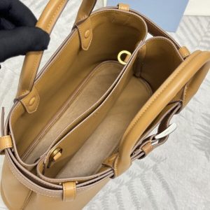 Replica Prada Brown Buckle - elite superclone designer purse