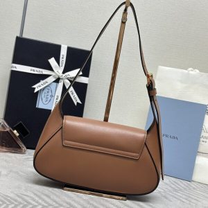 Replica Prada Small Shoulder Bag Caramel - top-rated replica designer bag