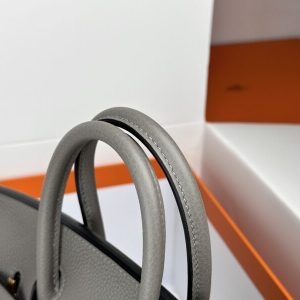 Replica Hermes Top Quality Replica Bag ShopCumulonimbus Grey - high-quality designer bag clone
