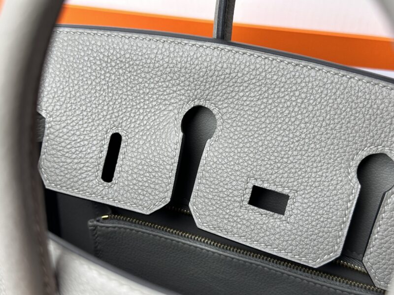 Replica Hermes Top Quality Replica Bag ShopCumulonimbus Grey - near-authentic luxury replica handbag