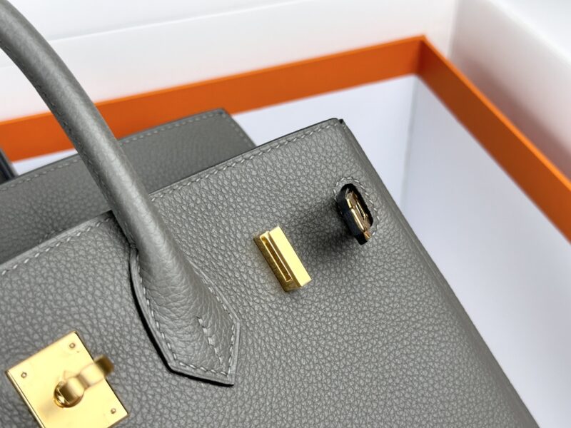Replica Hermes Top Quality Replica Bag ShopCumulonimbus Grey - authentic-look luxury purse replica