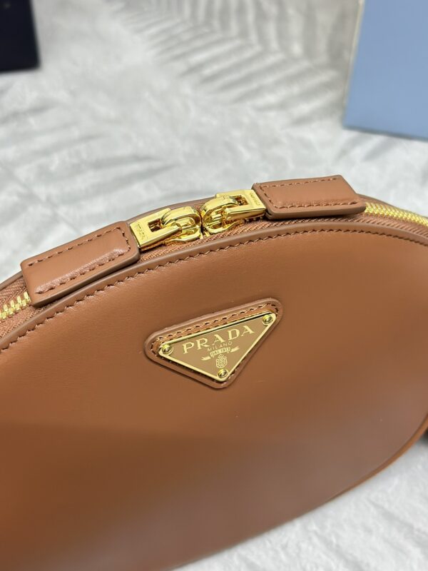Replica Prada Caramel Mini Shoulder Bag - premium 1:1 fake handbag model