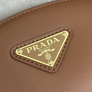 Replica Prada Caramel Mini Shoulder Bag - authentic-look luxury purse replica