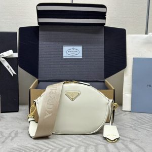 Replica Prada White Mini Shoulder Bag - near-authentic luxury replica handbag