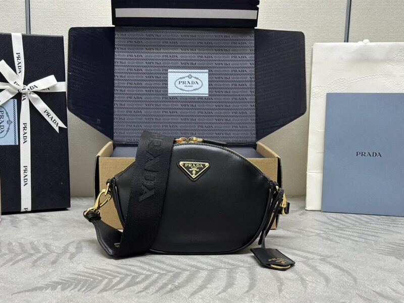 Replica Prada Black Mini Shoulder Bag - high-end fake designer purse