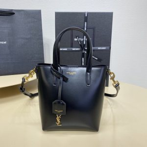 Replica YSL Tote Small Black - realistic designer-inspired fake bag