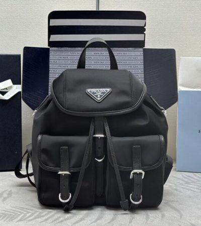 Replica Prada Small Black Backpack - premium-grade designer purse dupe