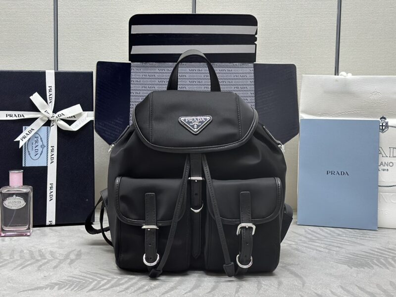 Replica Prada Small Black Backpack - premium-grade designer purse dupe