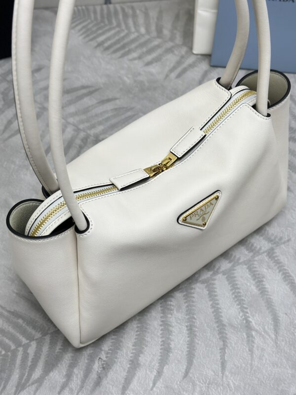 Replica Prada Medium White Shoulder Bag - top-rated replica designer bag