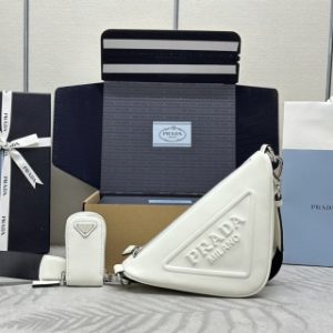 Replica Prada Saffiano Triangle - high-accuracy replica luxury purse
