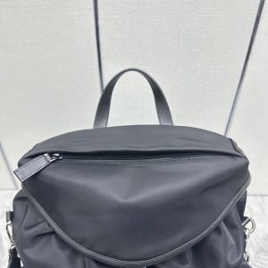 Replica Prada Re-Nylon Black Backpack - high-end fake designer purse