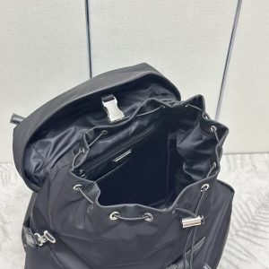 Replica Prada Re-Nylon Black Backpack - elite superclone designer purse