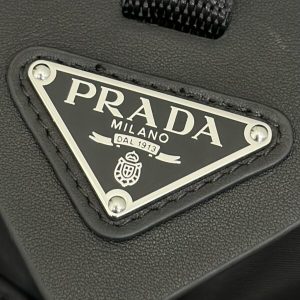 Replica Prada Re-Nylon Black Backpack - top-tier luxury replica shoulder bag