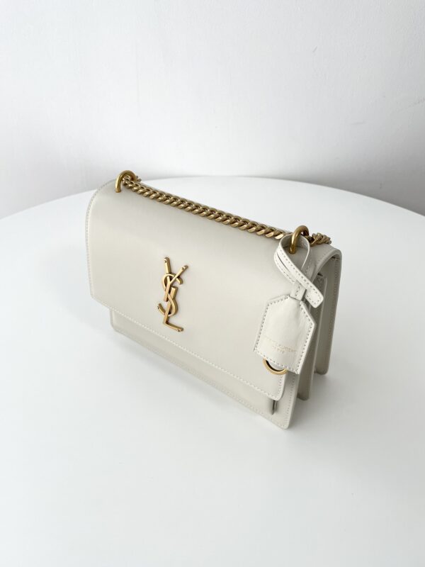 Replica YSL Sunset White - top-rated replica designer bag