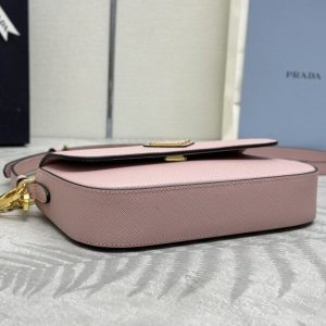 Replica Prada Mini Saffiano Pink - top-tier luxury replica shoulder bag