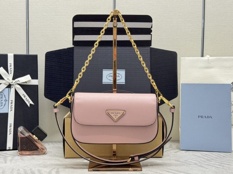 Replica Prada Mini Saffiano Pink - top-rated replica designer bag