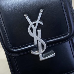 Replica YSL Solferino Mini Black - 1:1 designer replica handbag