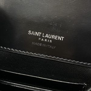 Replica YSL Solferino Mini Black - authentic-look luxury purse replica