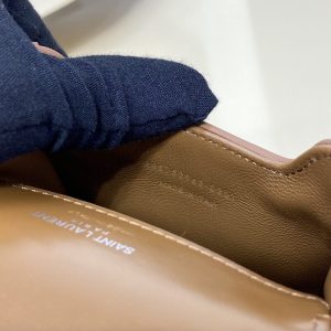 Replica YSL Solferino Mini Brown - high-quality designer bag clone