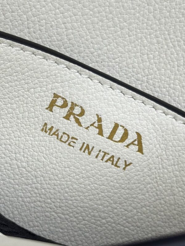 Replica Prada Saffiano Small Tote White - premium 1:1 fake handbag model