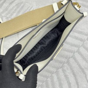 Replica Prada Saffiano Small Tote White - premium-grade designer purse dupe