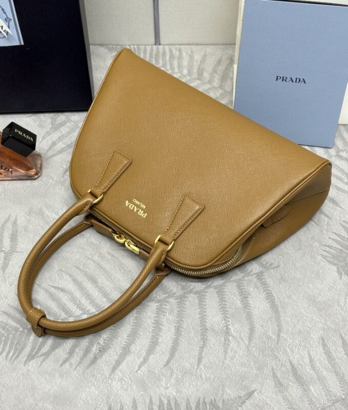 Replica Prada Large Saffiano Caramel - 1:1 designer replica handbag