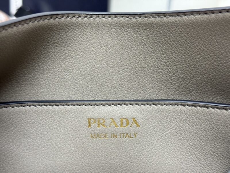 Replica Prada Saffiano Small Tote Beige - best quality luxury bag dupe