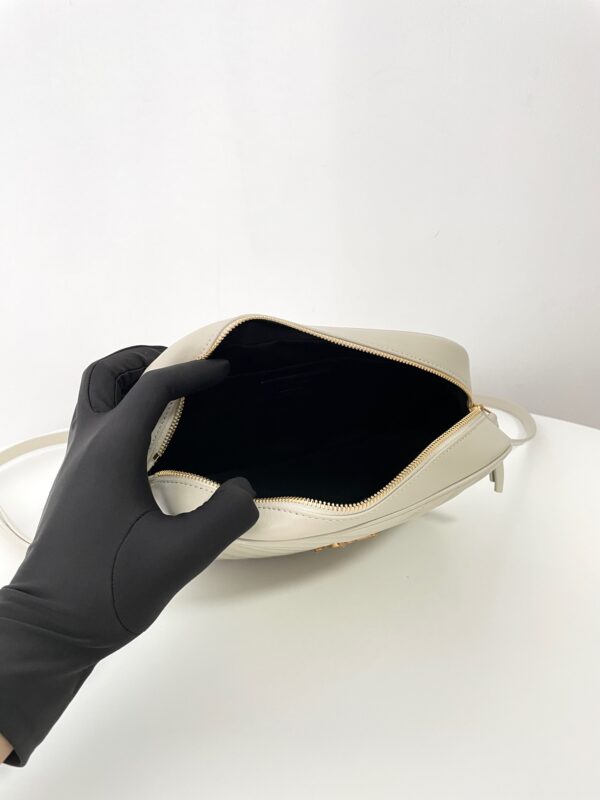Replica YSL Lou Camera Bag White - high-accuracy replica luxury purse