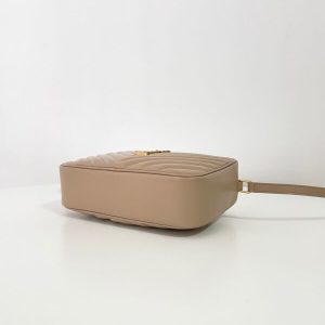 Replica YSL Lou Camera Bag Apricot - authentic-look luxury purse replica