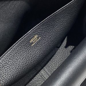 Replica Hermes Halzan Black - ultra-realistic fake designer tote