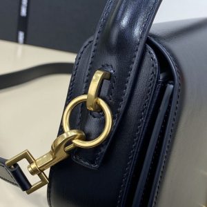 Replica YSL Voltaire Top Handle Black - best quality luxury bag dupe