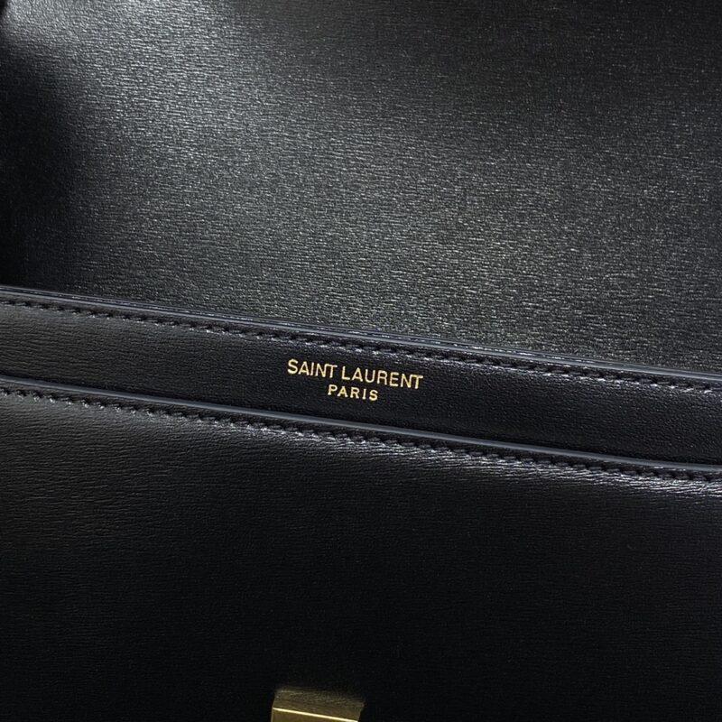 Replica YSL Voltaire Top Handle Black - high-accuracy replica luxury purse
