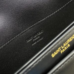 Replica YSL Voltaire Top Handle Black - near-authentic luxury replica handbag