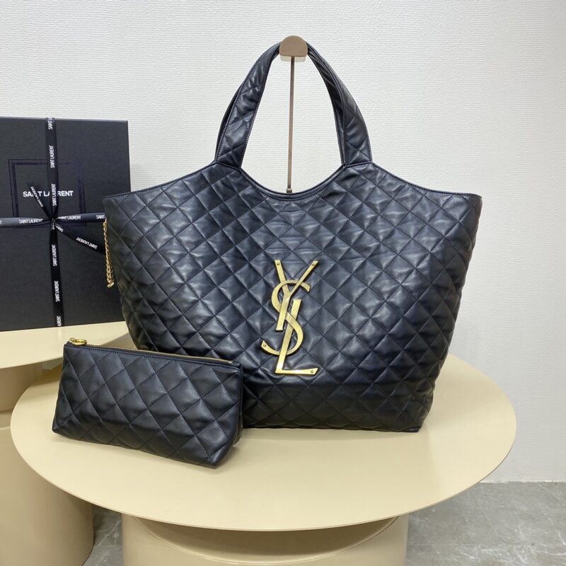 Replica YSL ICARE Black - high-accuracy replica luxury purse