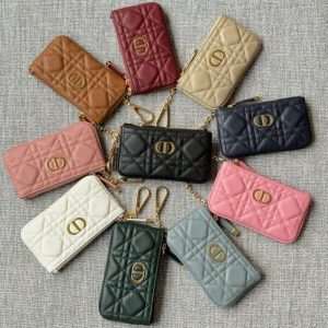 Replica Dior Caro Myrte Zipped - top-tier luxury replica shoulder bag