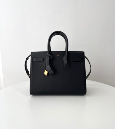 Replica YSL Sac De Jour Black - authentic-look luxury purse replica