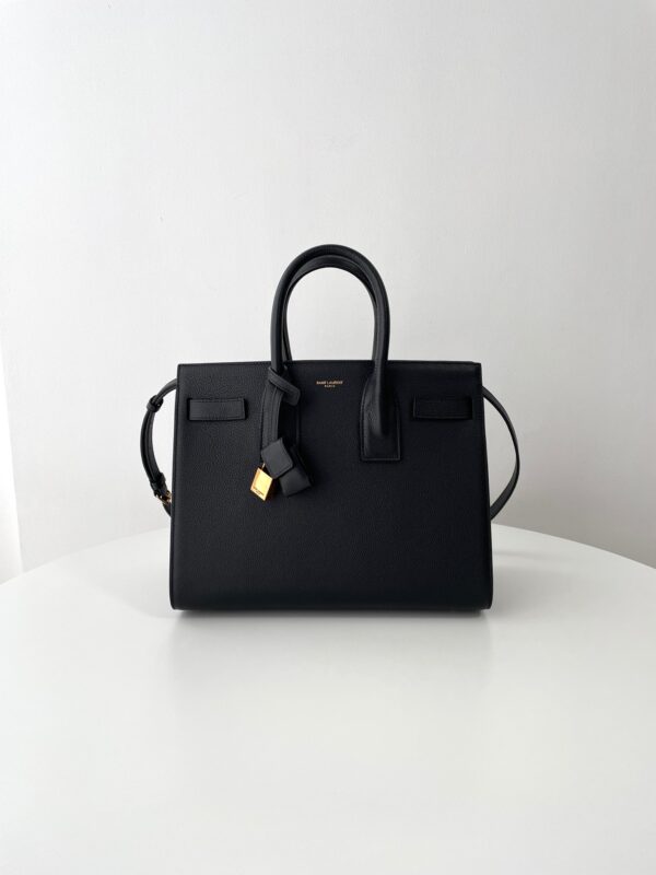 Replica YSL Sac De Jour Black - authentic-look luxury purse replica