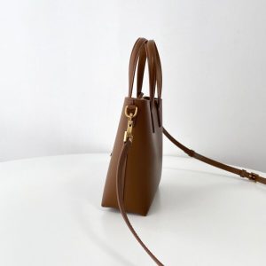 Replica YSL Tote Small Brown - high-accuracy replica luxury purse