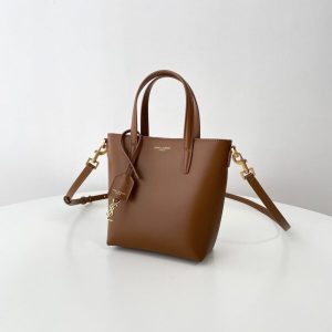 Replica YSL Tote Small Brown - top-rated replica designer bag