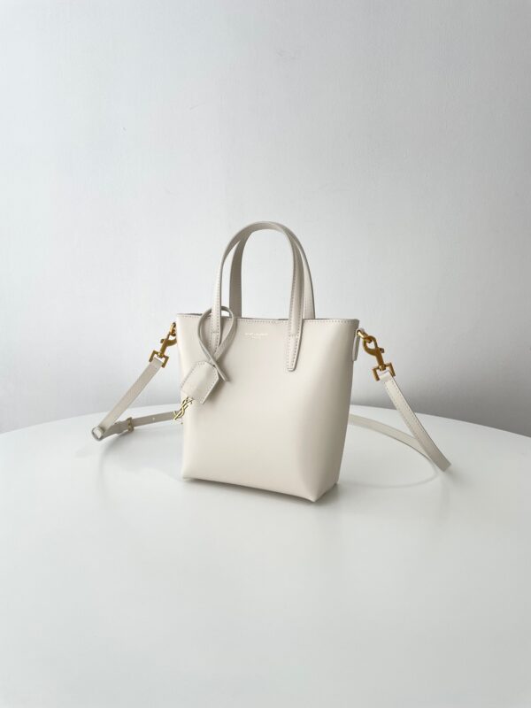 Replica YSL Tote Small White - high-end fake designer purse