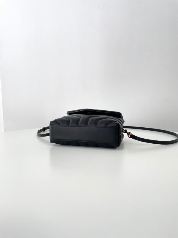 Replica YSL LouLou Mini Black - premium 1:1 fake handbag model