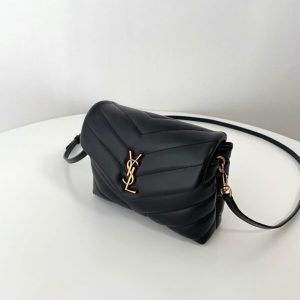 Replica YSL LouLou Mini Black - high-end fake designer purse