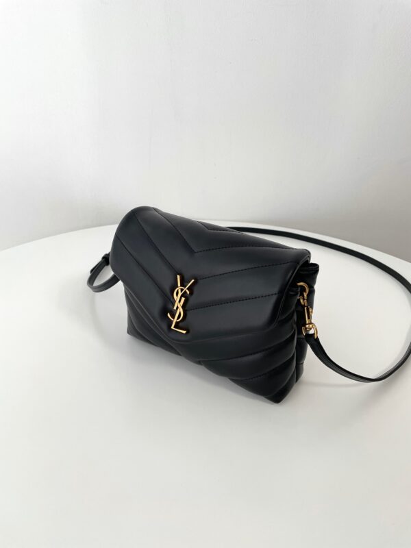 Replica YSL LouLou Mini Black - high-end fake designer purse