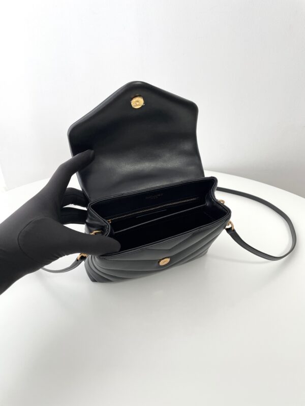 Replica YSL LouLou Mini Black - high-accuracy replica luxury purse