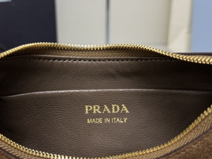 Replica Prada Arque Suede - realistic designer-inspired fake bag