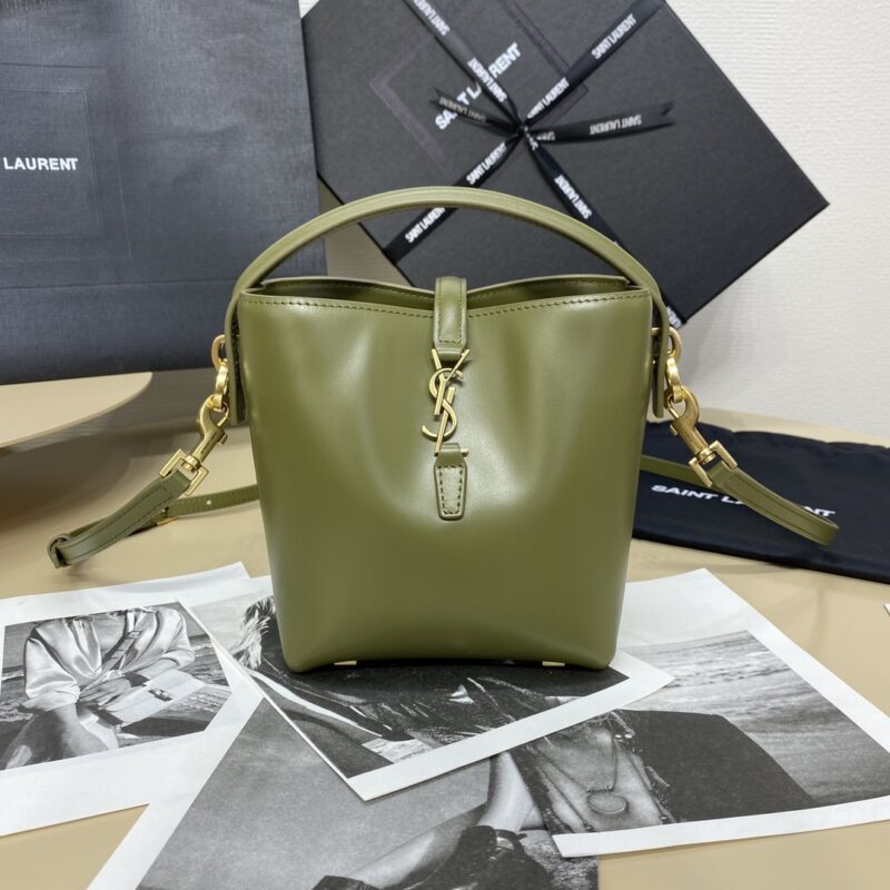 Replica YSL LE 37 Olive - near-authentic luxury replica handbag